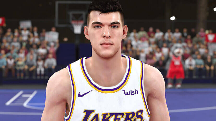 NBA 2K19 Ivica Zubac HD Cyberface 