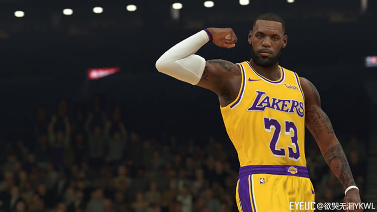 NBA 2k19 LeBron James CyberFace