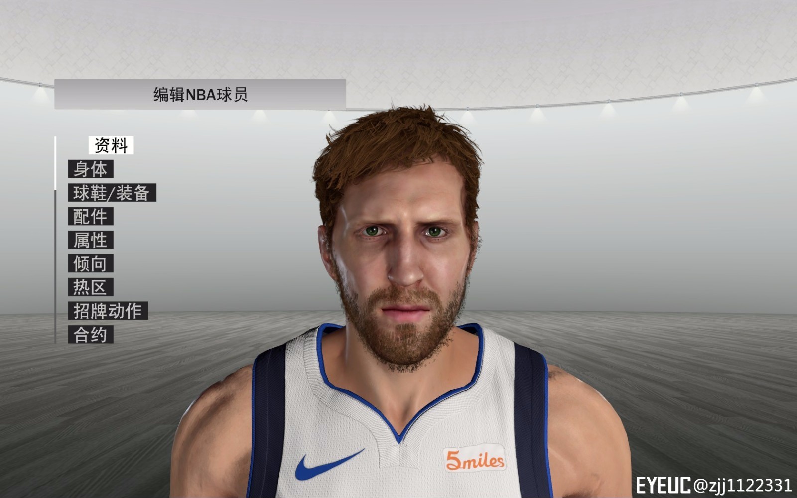 NBA 2K19 Dirk Nowitzki Cyberface